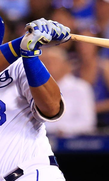 Sweeeeep! Salvy's three-run homer helps Royals beat Indians 9-4